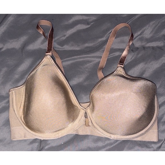 Bali Other - Bali Beige Full Figure Comfort Revolution Front‎ Close Shaping Underwire Bra 38C